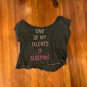 Sleeping shirt or cute graphic tee
